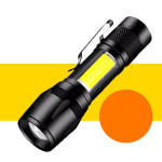 USB Rechargeable Mini Portable Ultra-bright Pocket-sized Household Long-range Outdoor Lighting