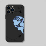 Aircraft Illustrator Suitable For 4 Phone Case I13promax Cute 12 Liquid Silicone 11 Soft Shell