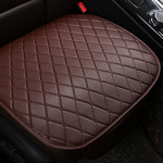 Non-slip Car Seat Cushion Single Piece Full Leather Without Backrest Car Supplies