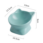 Cat Bowl Ceramic Protection Cervical Spine Diagonal High Foot To Prevent Upset Grain Basin