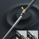 Three Section Automatic Spring Telescopic Swinging Rod