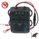 Rodent Repellent Animal Ultrasonic Rat Flashlight Deterrent-Trap 12V with LED Vehicle