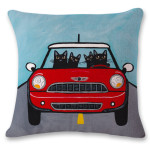 Modern Retro Car Cushion Office