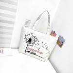 New Cartoon Canvas Printed Women's Shoulder Bag