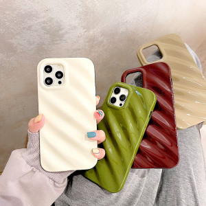 Ins Style Simple Pleated Phone Case
