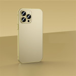 Mobile Phone Case Spring Buckle Metal Back Plate Ultra-thin Frosted