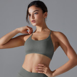 European And American Seamless Knitted Yoga Bra Quick-drying Tight