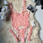 Flocking Love 4-piece Set Sexy Lingerie Set