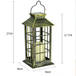 Outdoor Solar Palace Lamp Retro Courtyard Garden Landscape Decoration