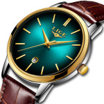 LIGE New Cool Business Waterproof Quartz Watch