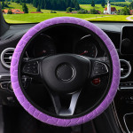 Car Steering Wheel Cover Water Cube Super Soft Short Pile