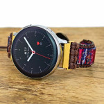 Retro Samsung Watch Strap Bracelet Red And Blue Mixed Stone