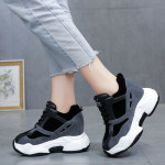 Woman Fashion Sneakers Platform Chunky Casual Shoes New Designers Basket Female Vulcanized Shoes Women High Heels