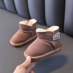 Winter Plus Cashmere Boys And Girls Snow Cotton Shoes Baby