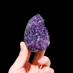 Natural Amethyst Cluster Degaussing Crystal Block