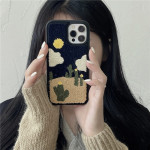 Iphone14 Illustration Flower Xr Suitable For 12 Cactus Case