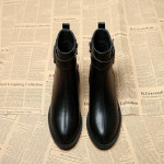 Vintage mid-tube round toe Martin boots