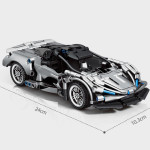 High Difficulty Racing Roadster Compatible With Power Mechanical Building Blocks