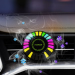 Car Atmosphere Light 3D Pickup RGB Voice-controlled Rhythm Car Air Outlet Aromatherapy