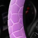 Car Steering Wheel Cover Water Cube Super Soft Short Pile