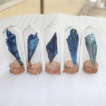 Natural Crystal Raw Stone Plating Landscape Decorative Vase