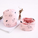 Two-piece Towel Baby Cotton Collar Hat Set