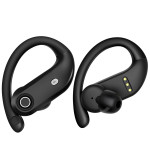 Double Microphone Noise-reduction Bluetooth Headset Level 7 Waterproof Headset Ear-mounted Base Mobile Power Supply