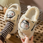 Autumn And Winter Indoor Household Plush Cotton Slippers