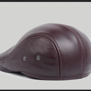 Middle-aged And Elderly Casual Leather Hats