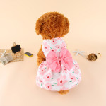 Teddy Pomeranian Bichon Pet Supplies Bow Skirt Cat Clothes