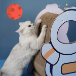 Astronaut Corrugated Cat Nest Large Grab Board