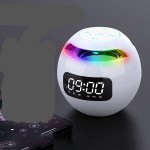 Clock Colorful Bluetooth Speaker Mini Portable