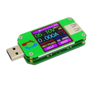 USB 2.0 Color Screen Tester Voltage Ammeter Thermometer UM24C With Bluetooth Communication Board