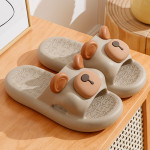 Cartoon Shoes Cute Pig Bear Dog Slippers Bathroom Indoor Garden Shoes