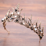 Crystal crown headband