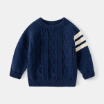 Solid Color Sweater Children's Pullover