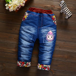 Children's Clothing Plus Velvet Thick Casual Pants