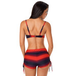 Plus size swimsuit split swimsuit