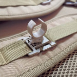 Multi-Functional Mountaineering Buckle U Flashlight Holder