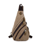 Men's Chest Bag Retro Canvas One Shoulder