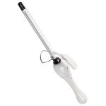 Bangs instant noodle wool curling iron teddy white