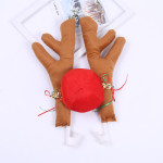 Christmas Car Cartoon Large Antler Decoration