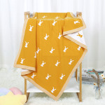 Baby Cartoon Knitted Cotton Cute Windproof Blanket