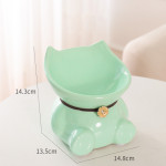 Simple Ceramic Protective Cervical Spine High Feet Bowl