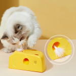 Creative Cheese Style Electric Smart Cat Toy