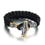 Asgard Crafted Paracord Mjolnir Bracelet