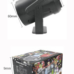 Projector Lamp High-brightness Christmas Snowflake Indoor Holiday Decoration Light Rotating