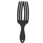 Hollow square eight-claw curved black comb