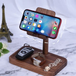 Solid Wood Creative Bed Mobile Phone Lazy Bracket Home