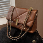 Women's Diamond Leisure Chain Messenger Bag